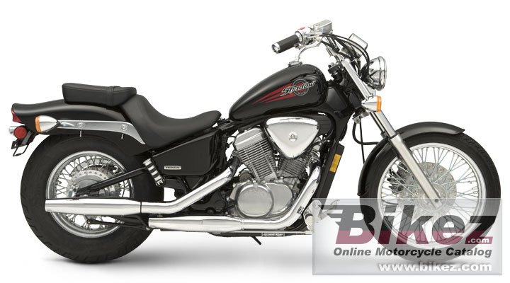 Big Honda shadow vlx picture and wallpaper from Bikez.com